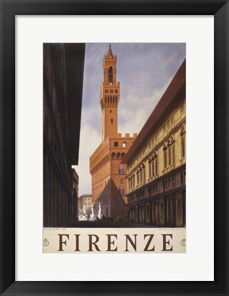 Framed Firenze Print