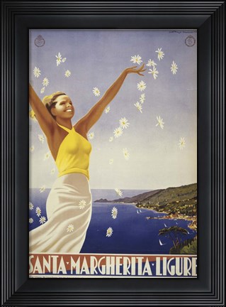 Framed Santa Margherita Print