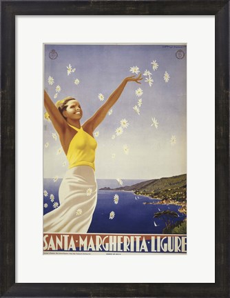Framed Santa Margherita Print