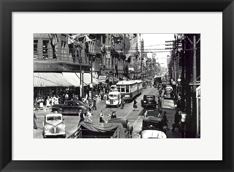 Framed Yonge St Print