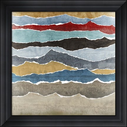 Framed Torn I Print
