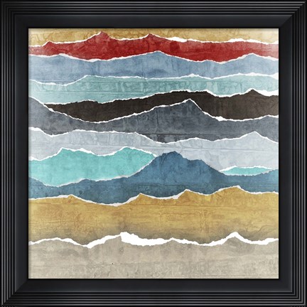 Framed Torn II Print