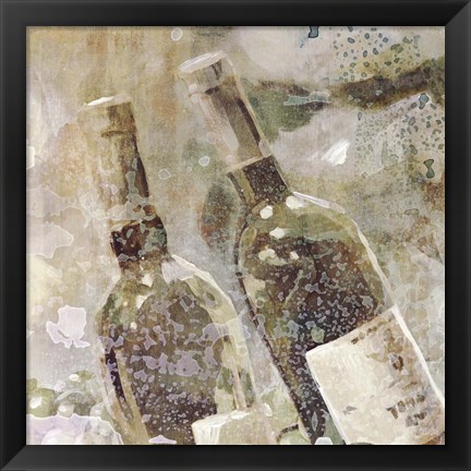 Framed Wedding Wine II Print