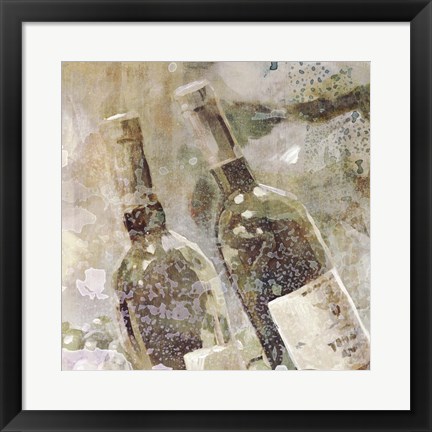 Framed Wedding Wine II Print