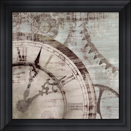 Framed Tick Tock II Print
