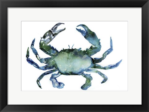 Framed Crab Print