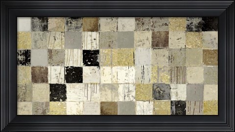 Framed African Mosaic I Print