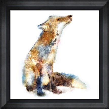 Framed Fox Print