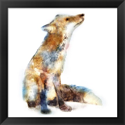 Framed Fox Print