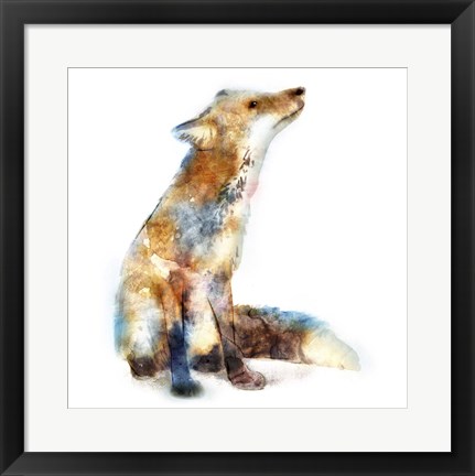 Framed Fox Print