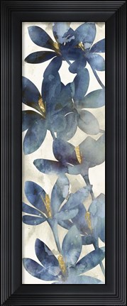 Framed Indigo Veranda I Print