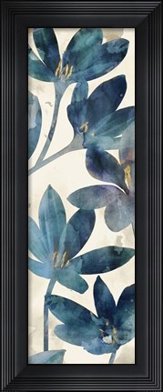 Framed Indigo Veranda II Print