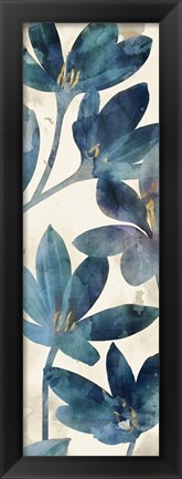 Framed Indigo Veranda II Print