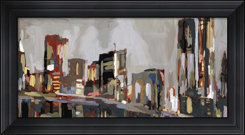 Framed Manhattan Nights Print