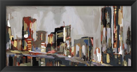 Framed Manhattan Nights Print