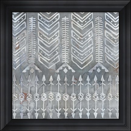 Framed Mezzo Brown II Print