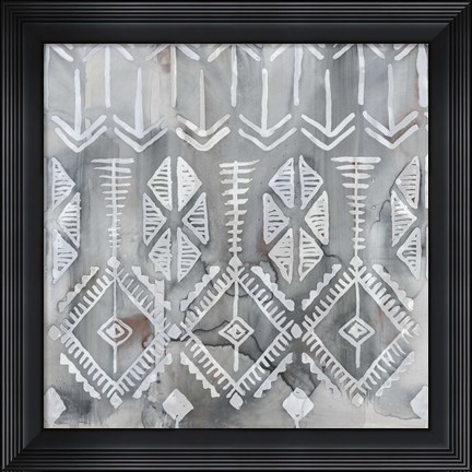 Framed Mezzo Brown III Print