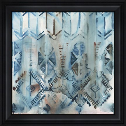 Framed Mezzoteal III Print