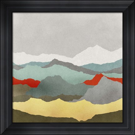 Framed Vast Plains I Print