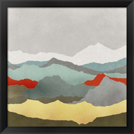 Framed Vast Plains I Print