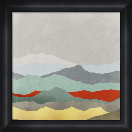 Framed Vast Plains II Print