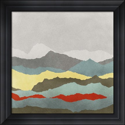 Framed Vast Plains III Print