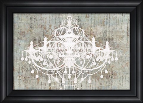 Framed Pallas White Print
