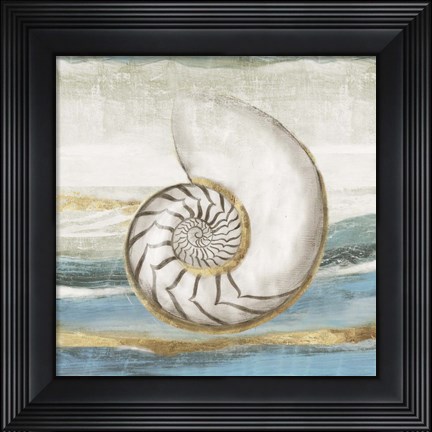 Framed Pacific Touch I Print