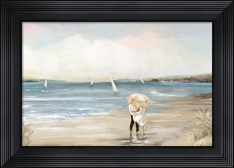 Framed Pearl Shore Print