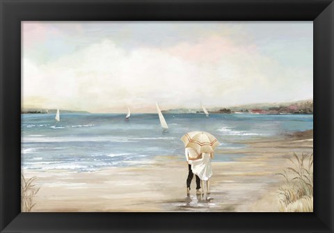 Framed Pearl Shore Print