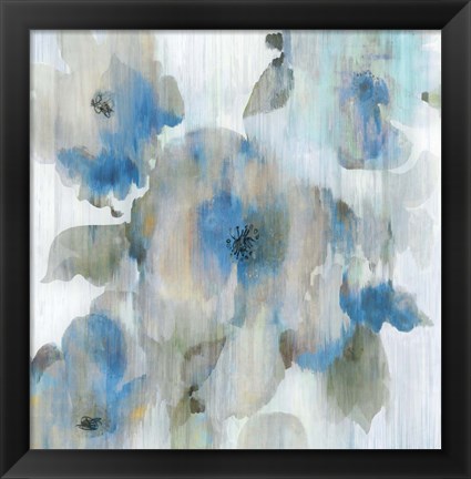 Framed Forget Me Not II Print