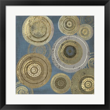 Framed Aboriginal Dot I Print