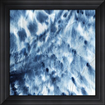Framed Indigo Dye I Print