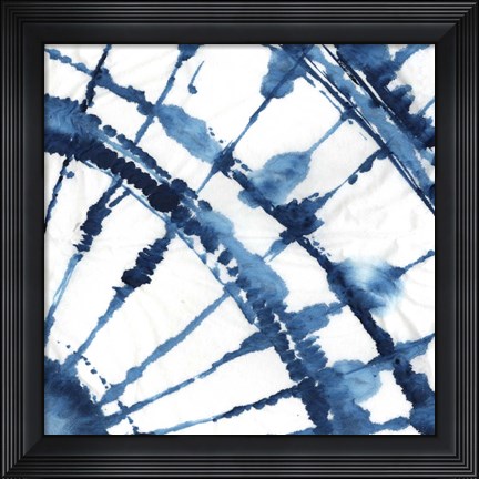 Framed Indigo Dye II Print