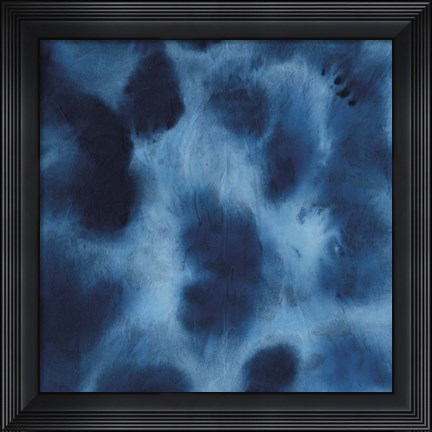 Framed Indigo Dye VII Print