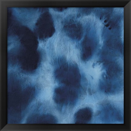 Framed Indigo Dye VII Print