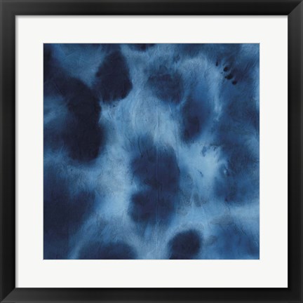 Framed Indigo Dye VII Print