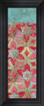 Framed Ornamental II Red Print