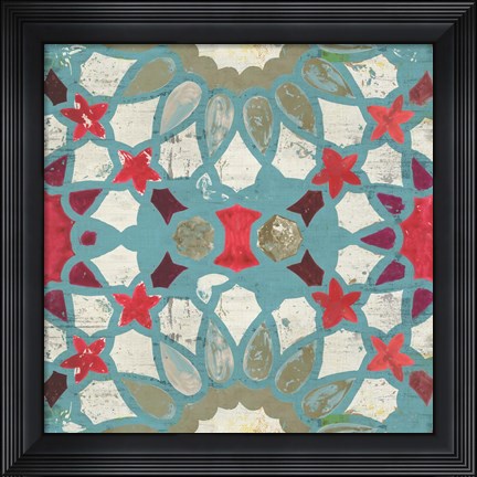 Framed Folky I Print