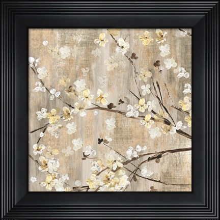 Framed Pearls in Bloom I Print