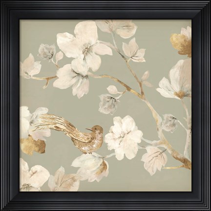 Framed Paradise Magnolia  II Print