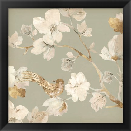 Framed Paradise Magnolia  II Print