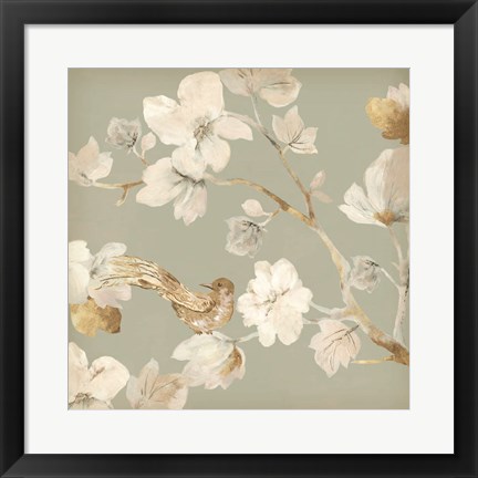Framed Paradise Magnolia  II Print