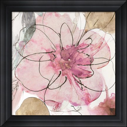 Framed Pretty in Pink I Print