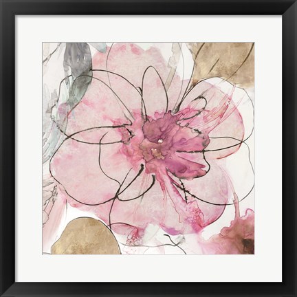 Framed Pretty in Pink I Print