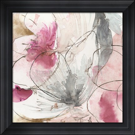 Framed Pretty in Pink II Print