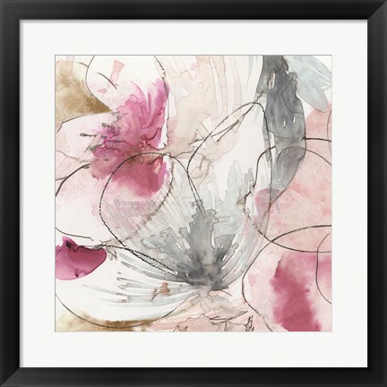 Framed Pretty in Pink II Print