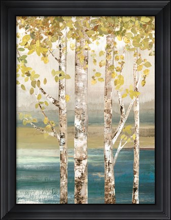 Framed Down by the River II Print