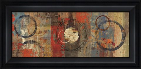 Framed Splattered I Print