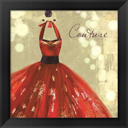 Framed Couture Print